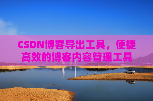 CSDN博客导出工具，便捷高效的博客内容管理工具